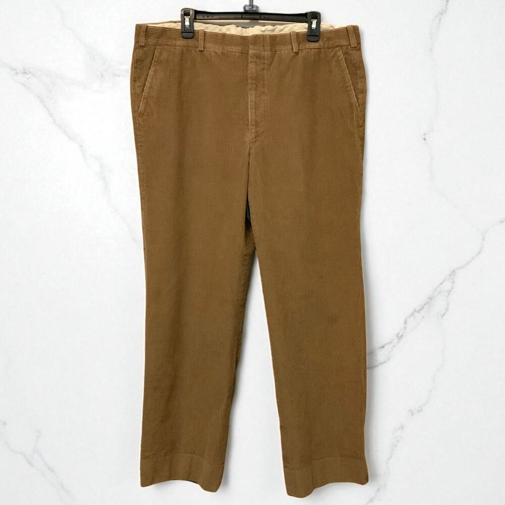 RC Tom James Beige Corduroy Pants Wide Wale Mens 40x30